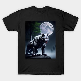 howl at the moon T-Shirt